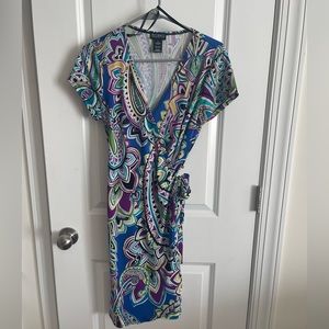 SOHO Apparel Wrap Dress Size 6